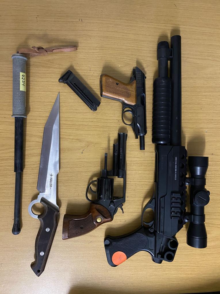 Ingelheimer Marktplatz Waffenbehörde vernichtet mehr als 550 Waffen